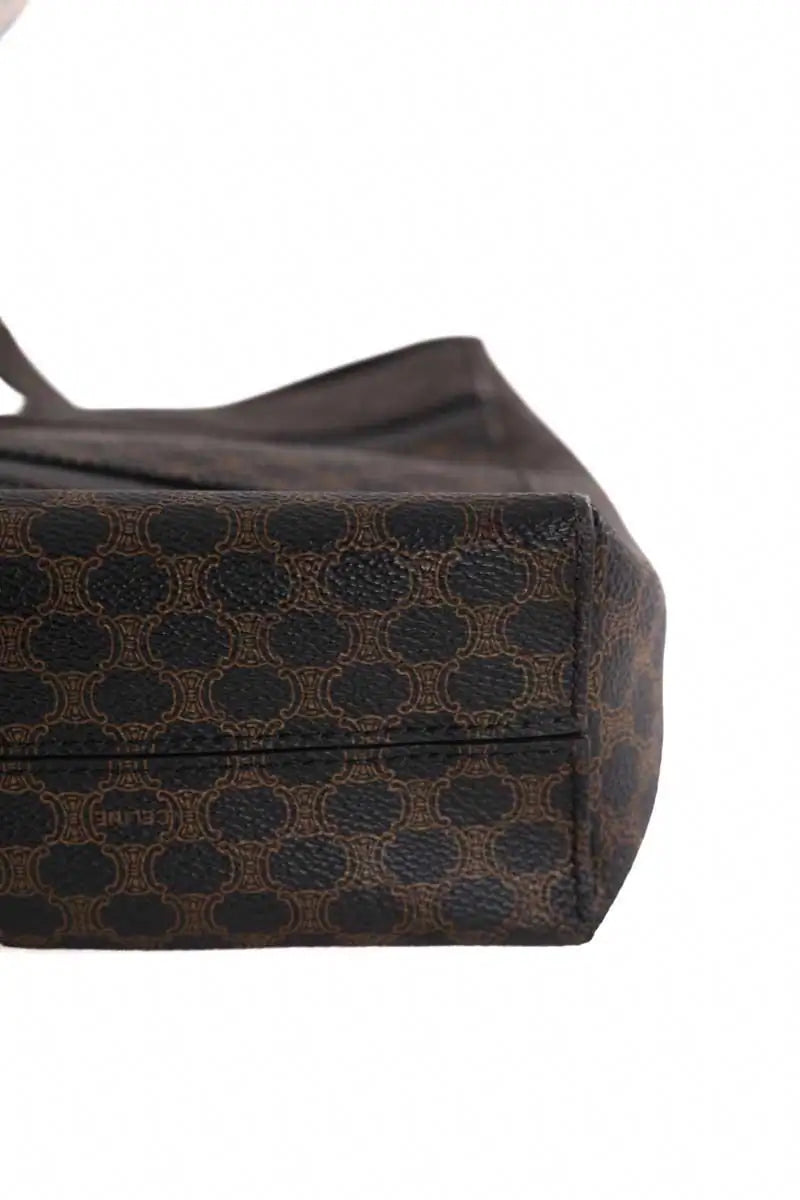 Sac porté épaule Celine Marron en Cuir
