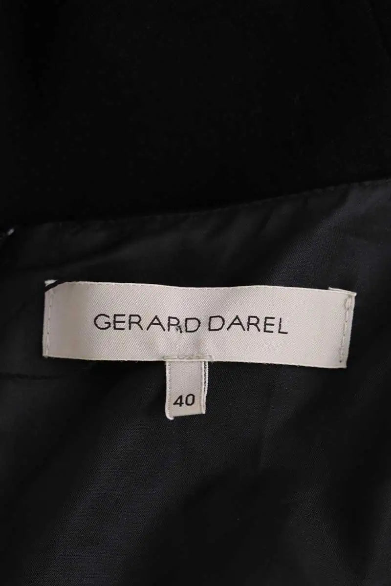 Robe Gerard Darel Noir en Laine