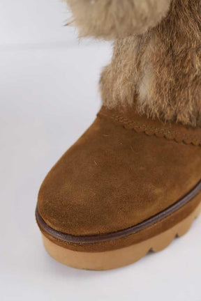 Boots fourées See By Chloé  Marron