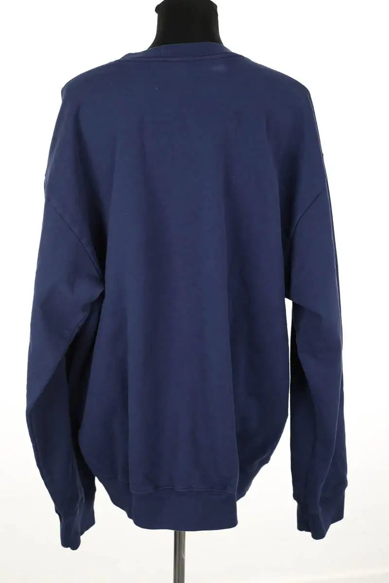 Sweatshirt Sporty & Rich Bleu en Coton
