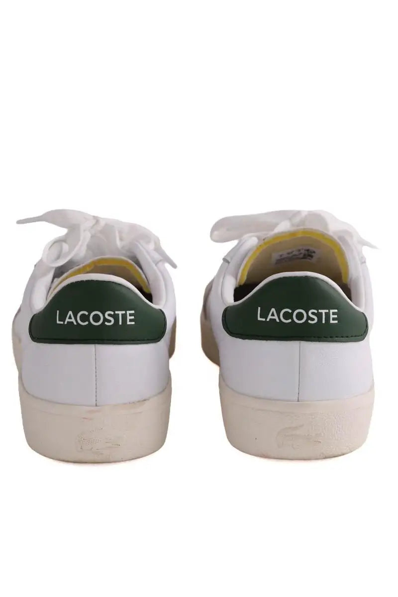 Baskets Lacoste Blanc en Cuir
