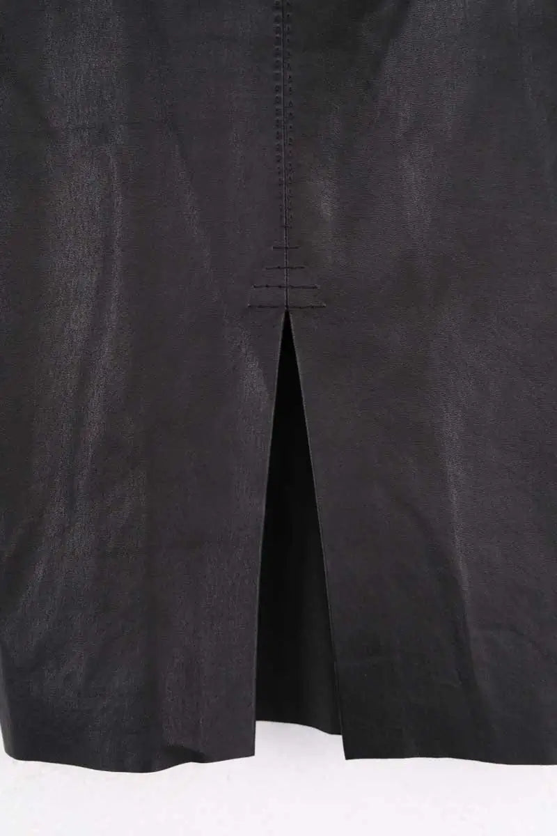 Jupe Stouls Noir en Cuir