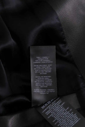 Veste Balmain Noir en Cuir