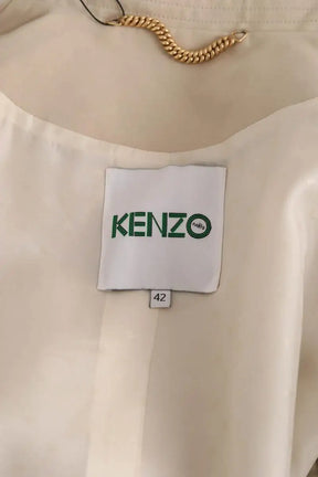 Trench-coat Kenzo Beige en Synthétique