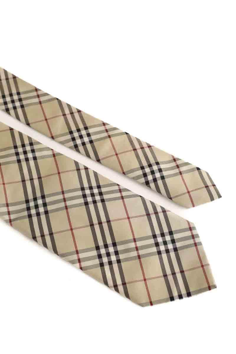 Cravate Burberry  Marron