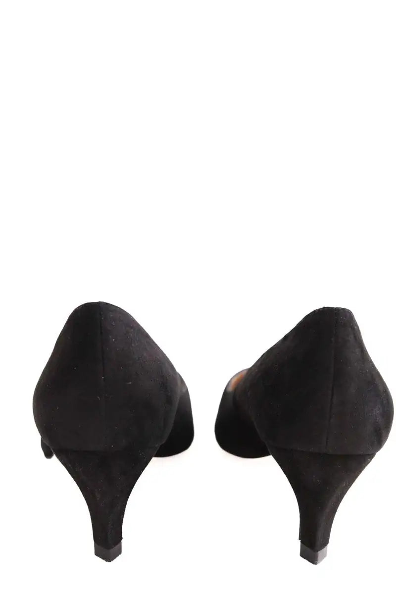 Talons LK Bennett Ava Noir en Daim