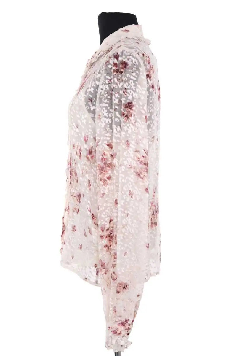 Blouse Lisa Beccaria Rose en Viscose