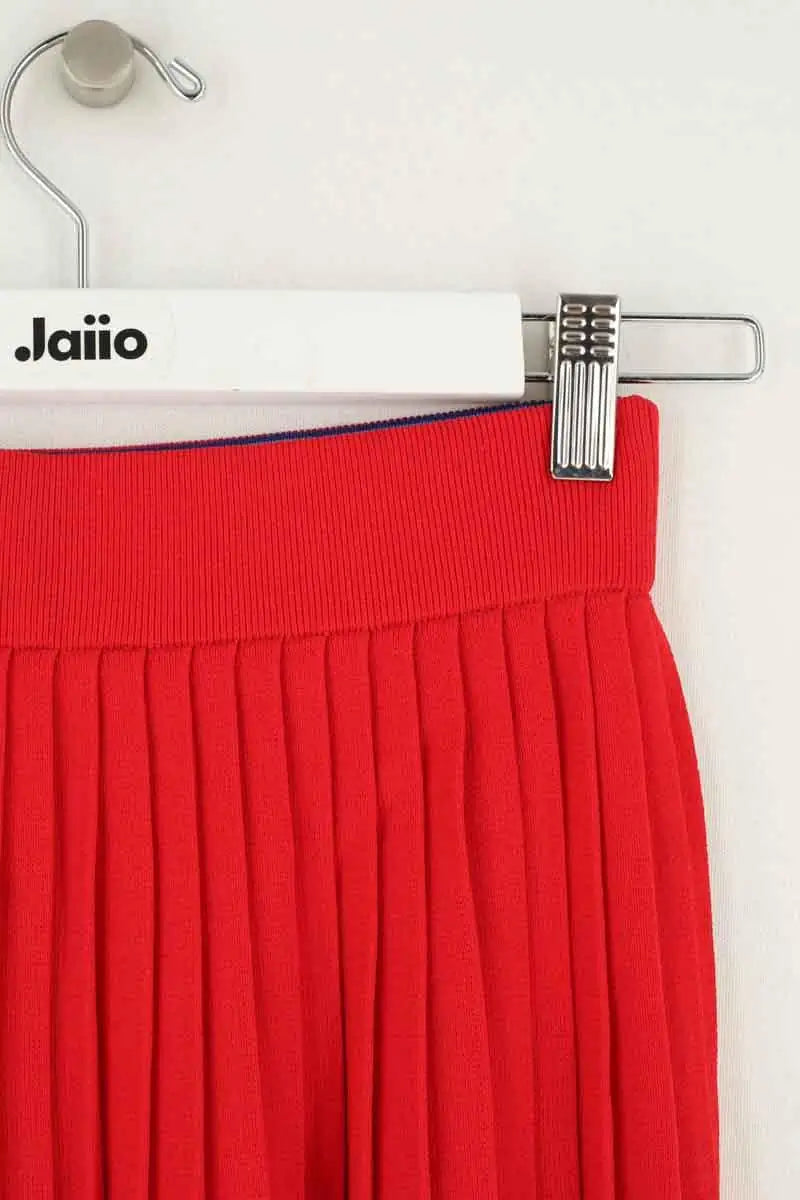 Jupe Tommy Hilfiger Rouge en Synthétique
