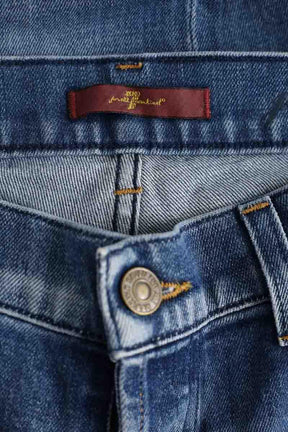 Slim 7 For All Mankind  Bleu