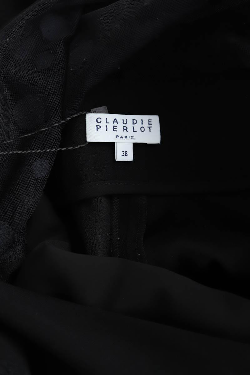 Mi-longueur Claudie Pierlot  Noir