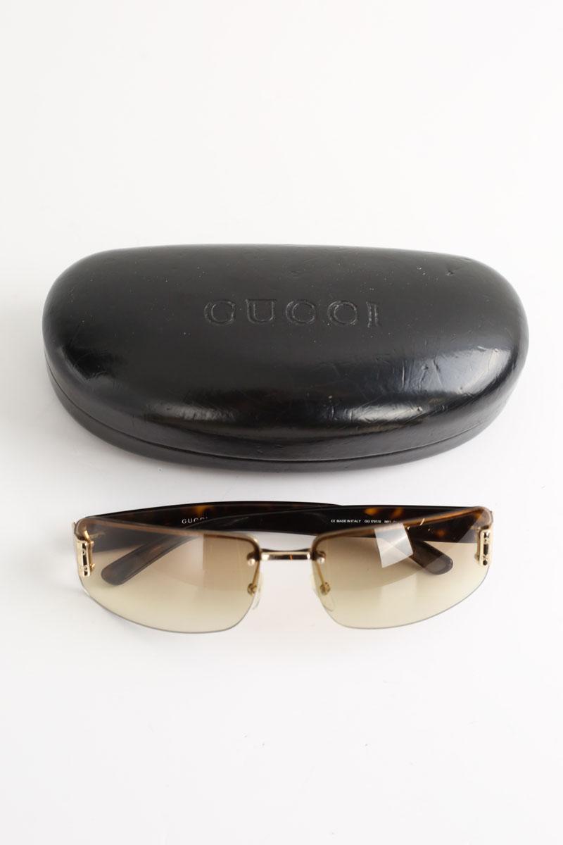 Lunettes de soleil Gucci  Marron