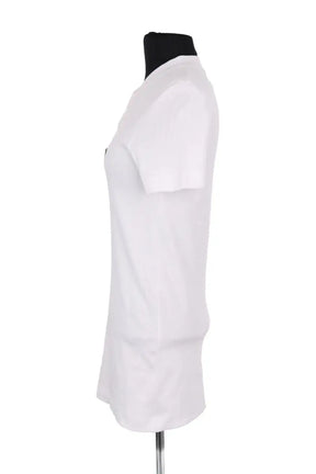 Top Marine Serre Blanc en Coton