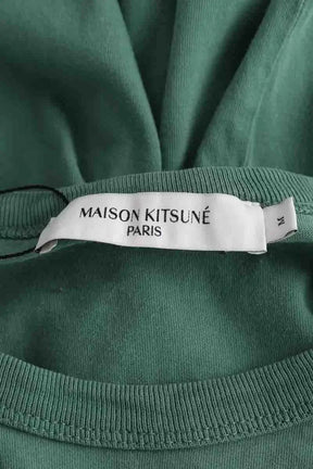 T-shirt Kitsuné Vert en Coton