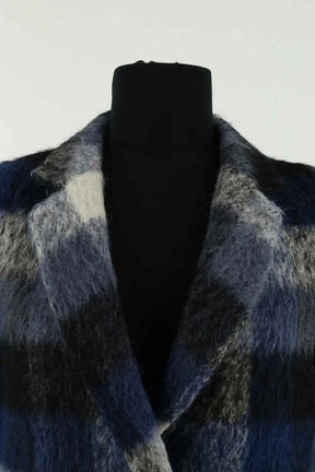 Manteau Sandro Bleu en Laine