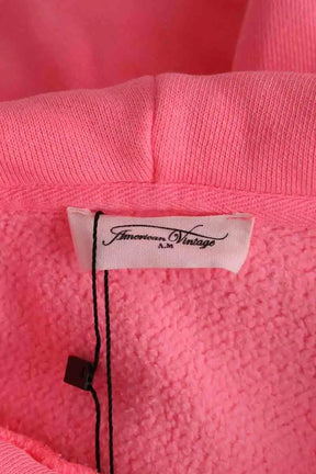 Sweatshirt American Vintage Rose en Coton