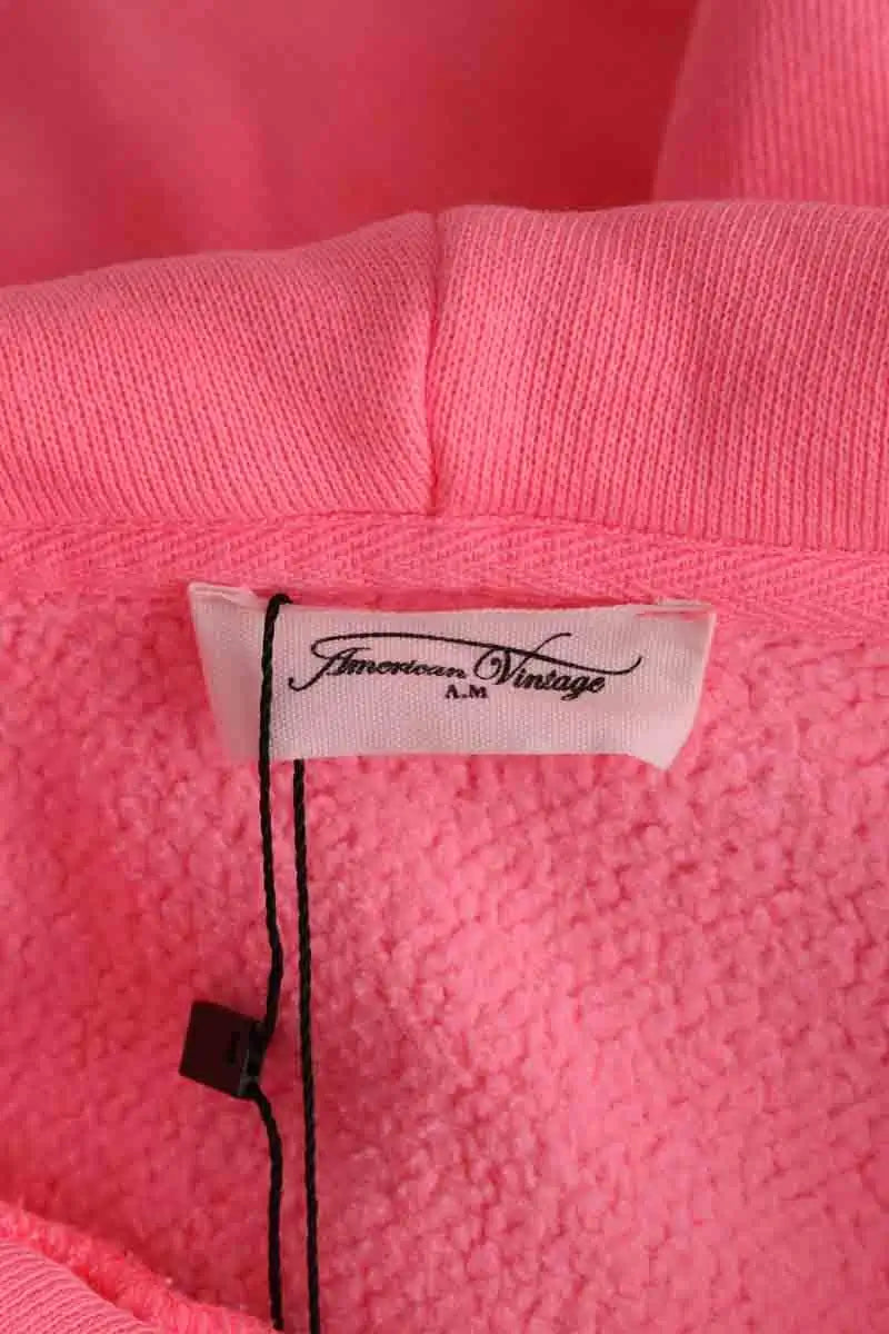 Sweatshirt American Vintage Rose en Coton