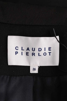 Blazer Claudie Pierlot Noir en Synthétique