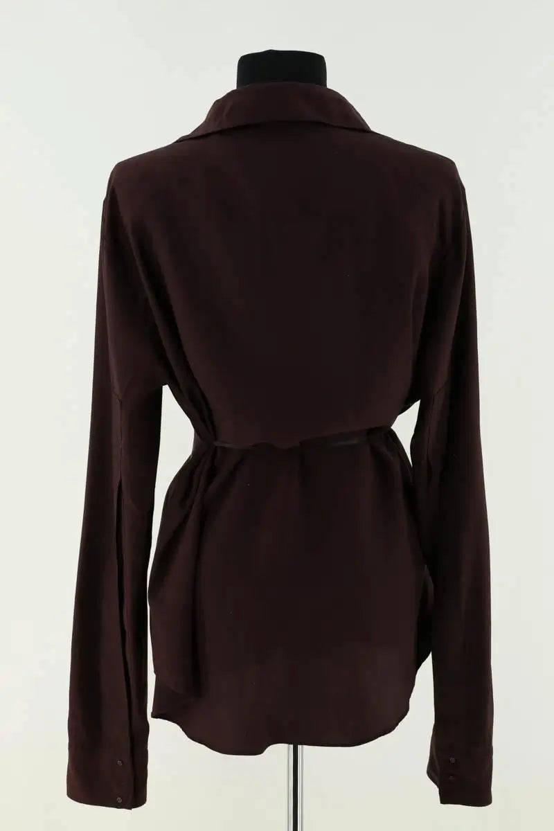 Chemise Gucci Marron en Soie