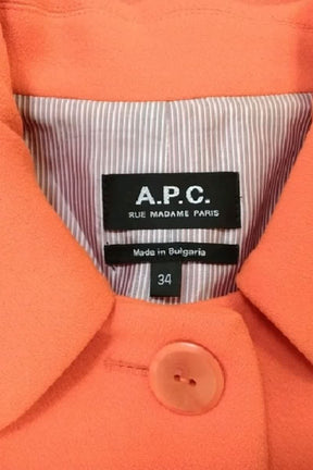 Manteaux APC  Orange