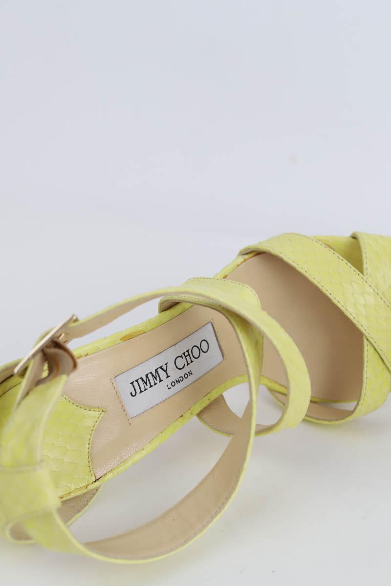 Talons Jimmy Choo  Jaune
