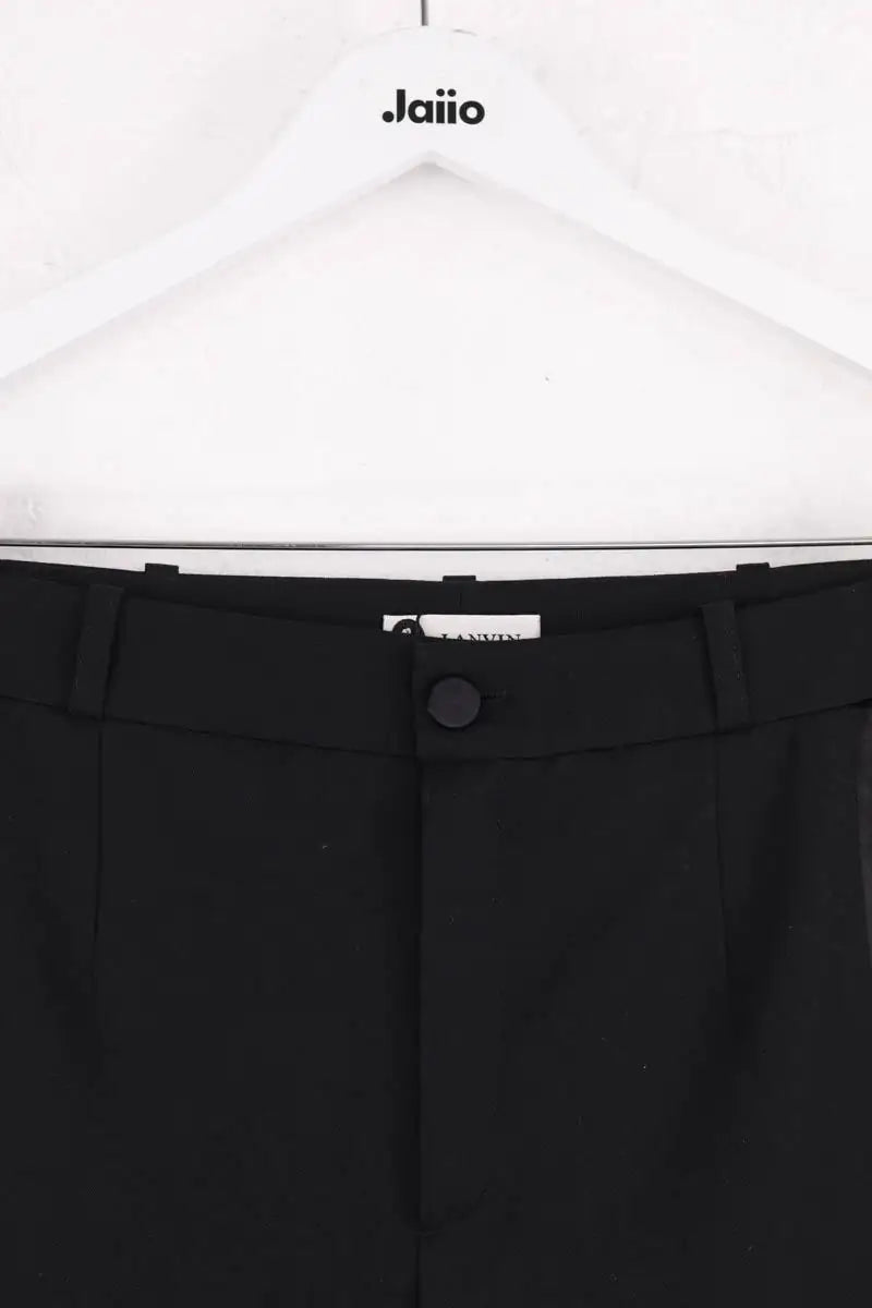 Pantalon Lanvin Noir en Laine