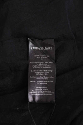 Blazer Zadig & Voltaire Noir en Paillettes