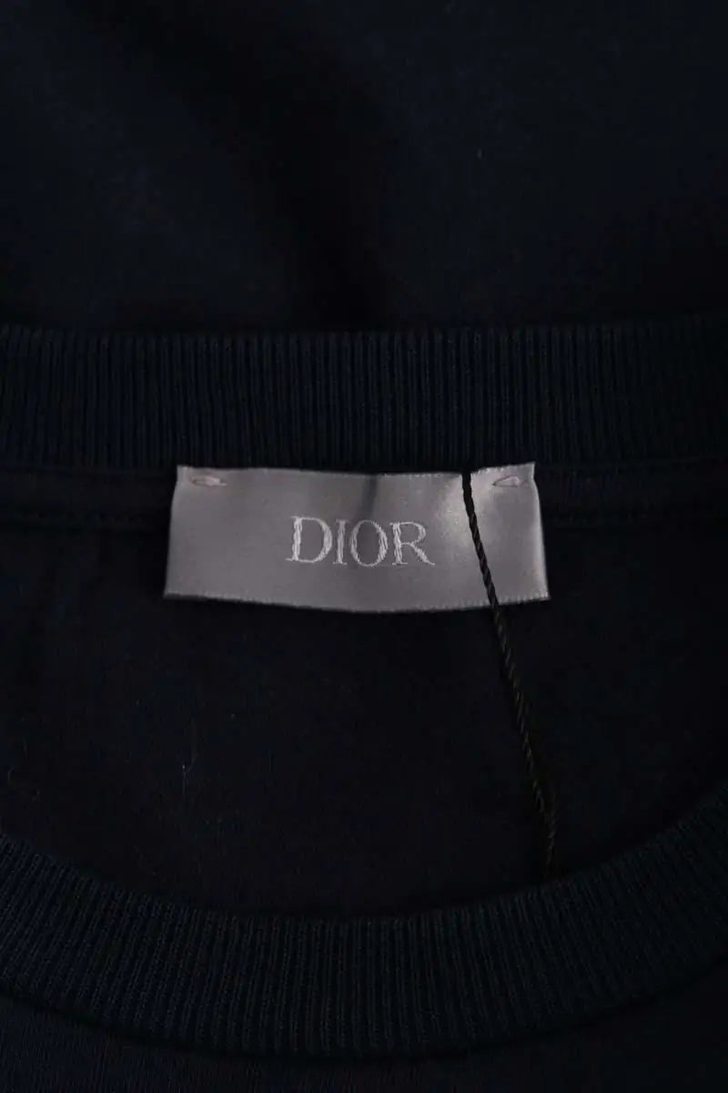 T-shirt Dior KAWS Bleu en Coton