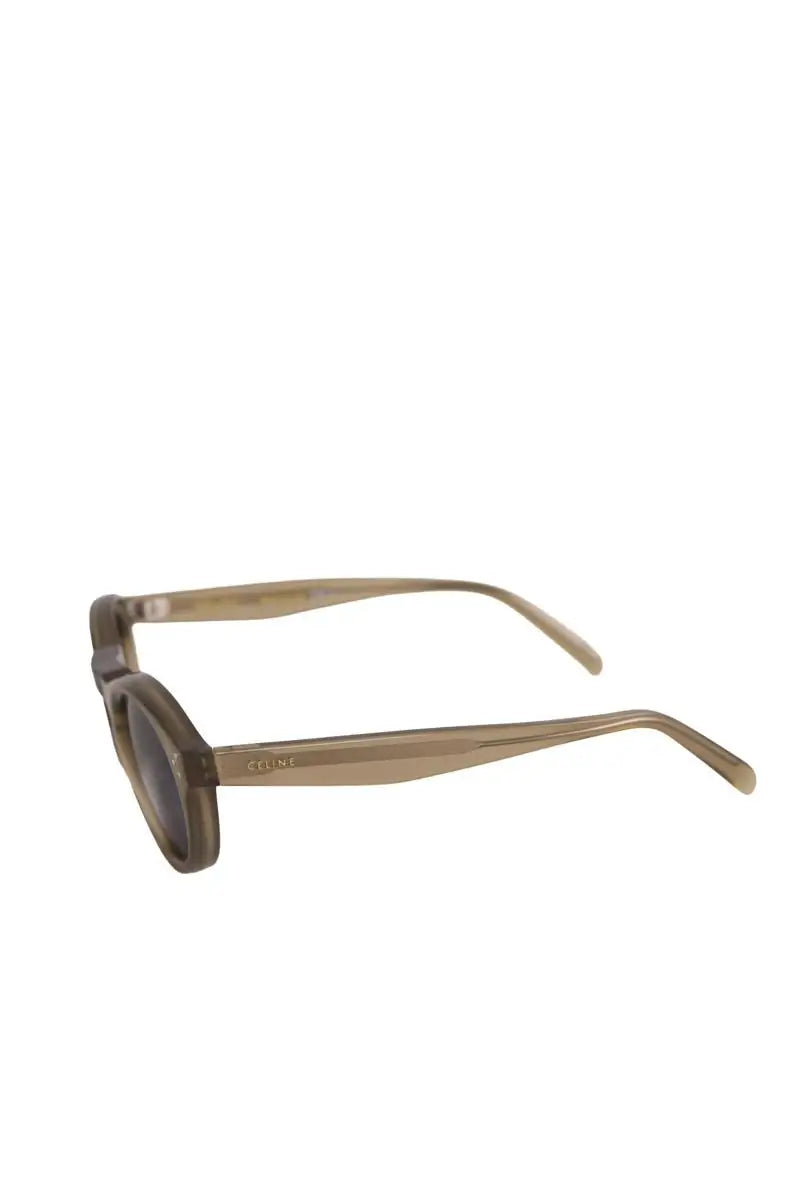 Lunettes de soleil Celine Kaki en Plastique