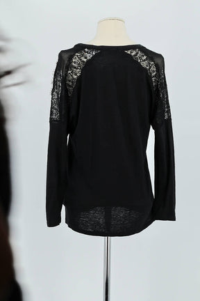 T-shirts Sandro  Noir