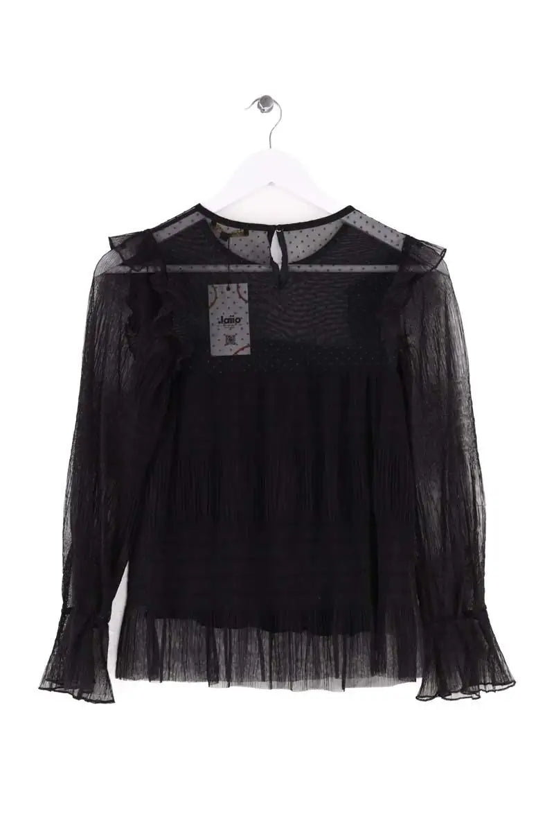 Blouse Maje Blanc en Synthétique