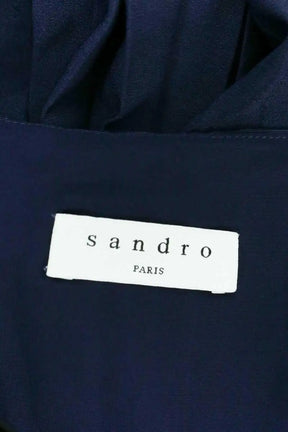 Robe Sandro Marine en Viscose