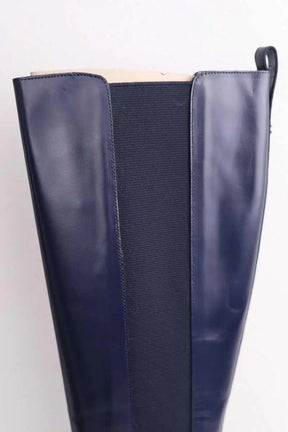 Bottes LK Bennett Zara Marine en Cuir