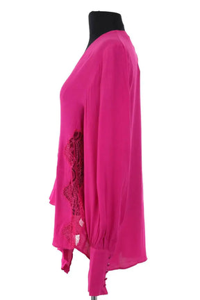 Blouse Iro Rose en Synthétique