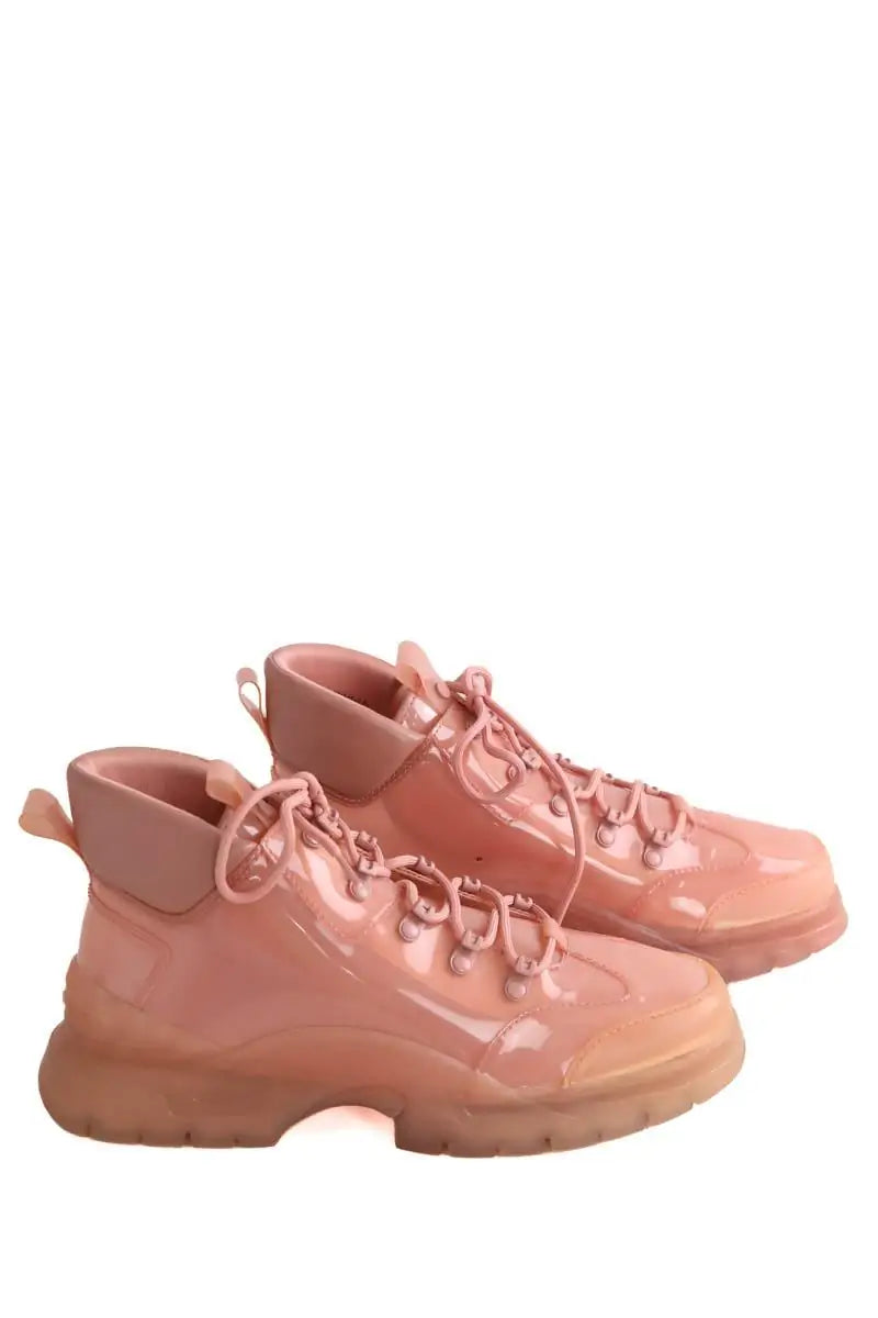 Baskets Charles & Keith Rose en Plastique