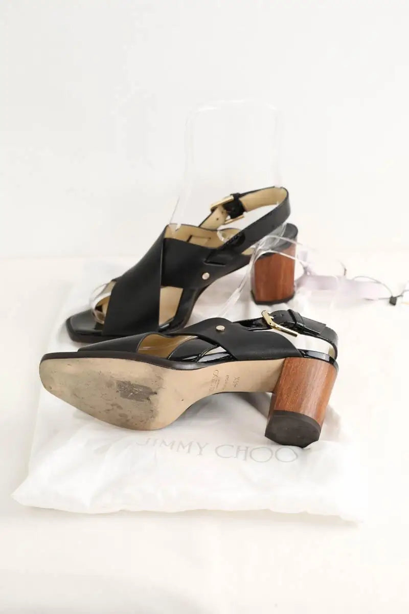 Talons Jimmy Choo  Noir