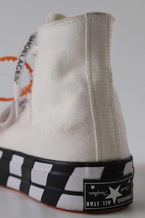 Baskets Off White  Blanc