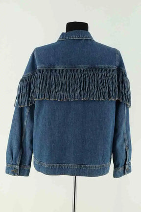 Veste Balzac Bleu en Coton