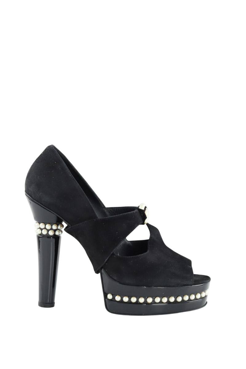 Talons Chanel  Noir