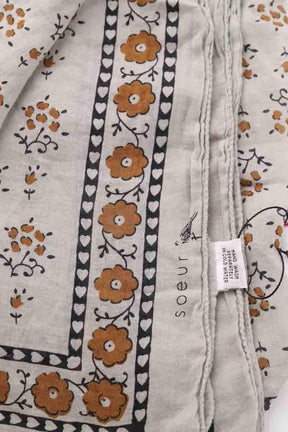 Foulard Soeur  Gris