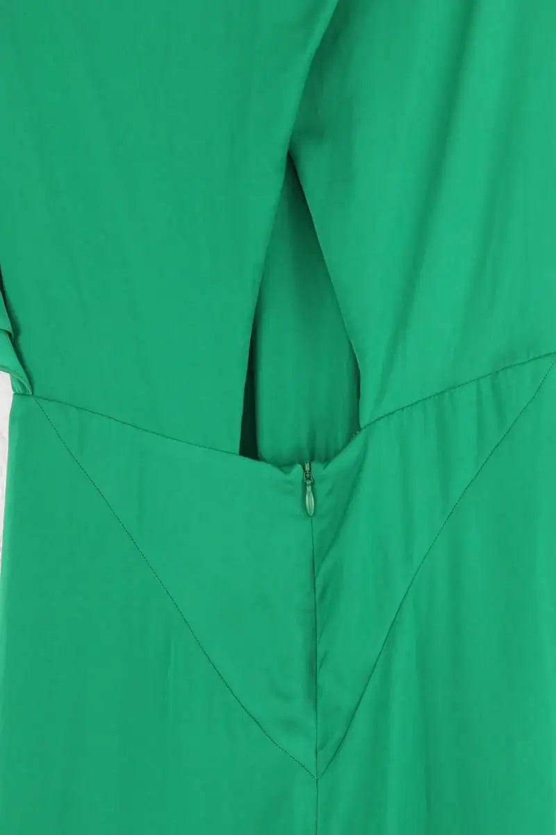 Robe Maje Vert en Synthétique