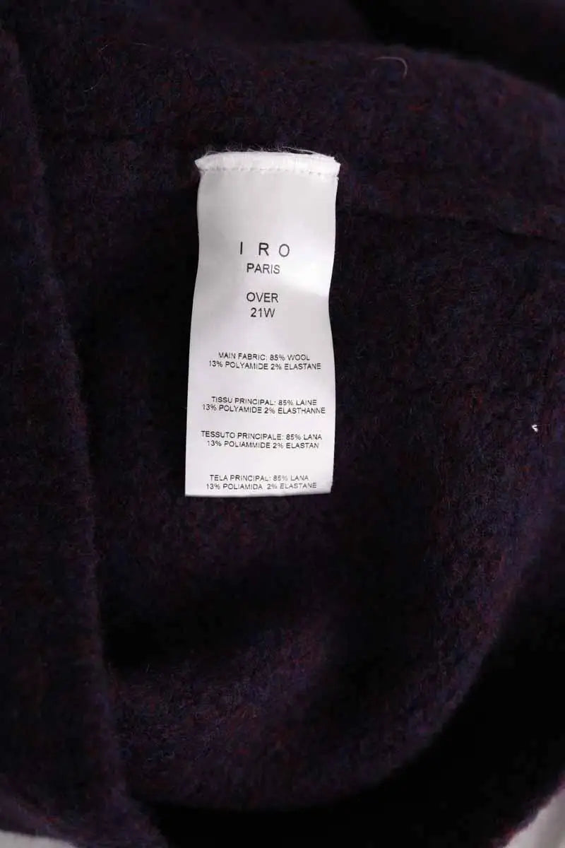 Pull Iro Violet en Laine