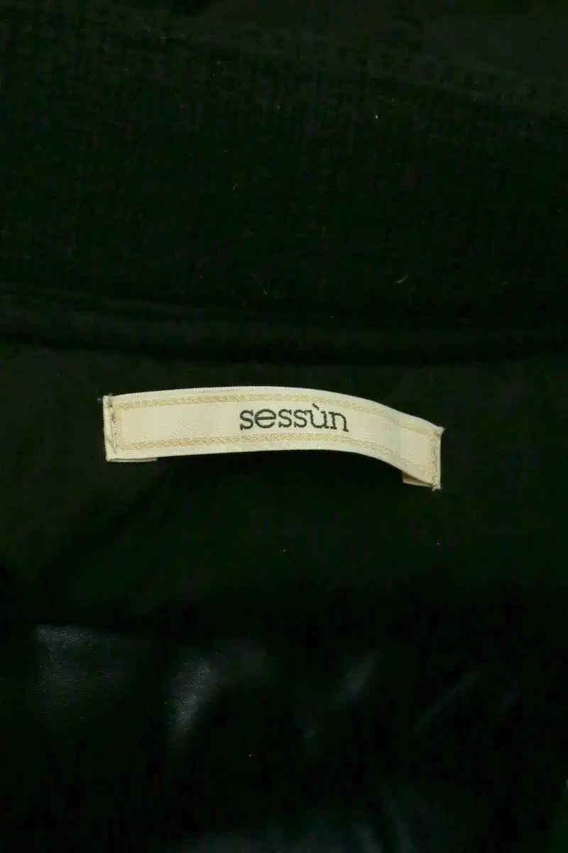 Parka Sessun Noir en Synthétique