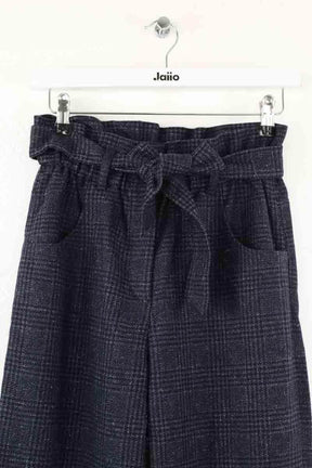 Pantalon Carot Maje  Bleu