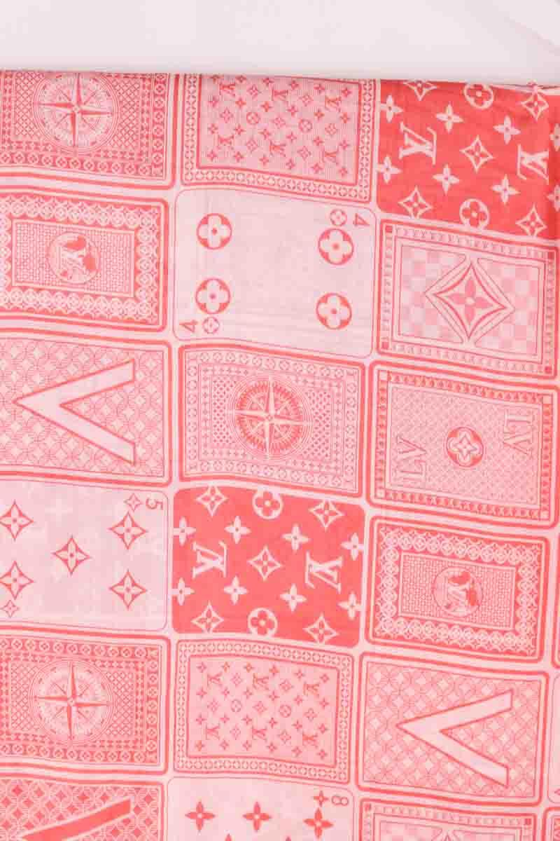 Foulard Louis Vuitton  Rose