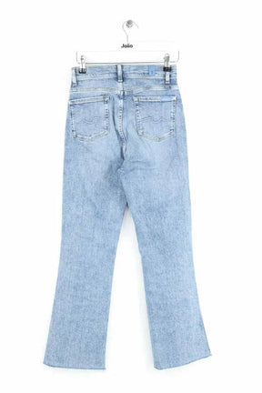 Jean 7 For All Mankind Bleu en Coton