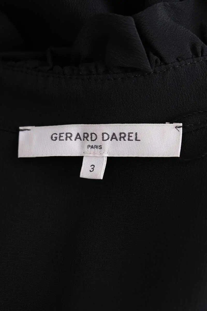 Blouse Gerard Darel Noir en Viscose