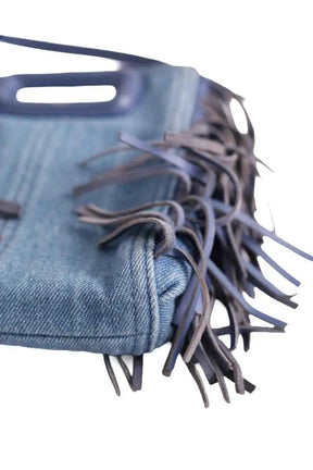 Mini sac Maje Sac M Bleu en Coton