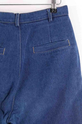 Jean droit Sandro Bleu en Coton