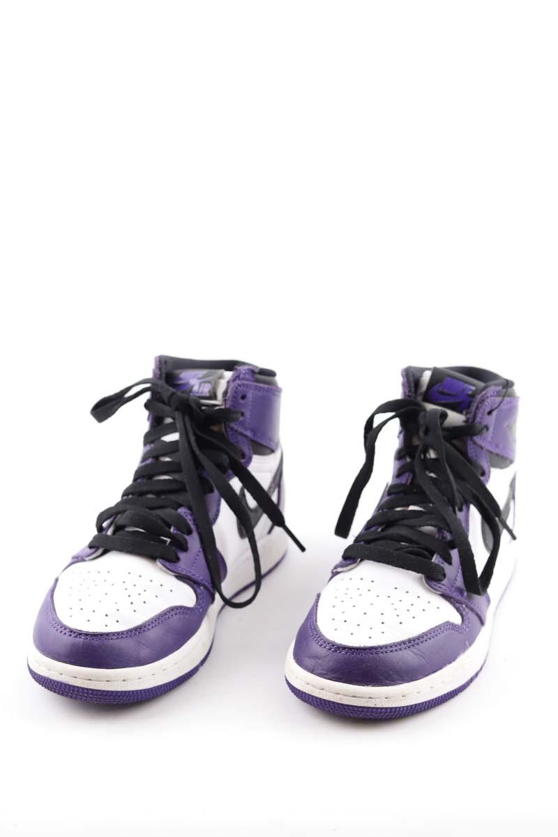 Baskets Nike Air Jordan 1 Violet