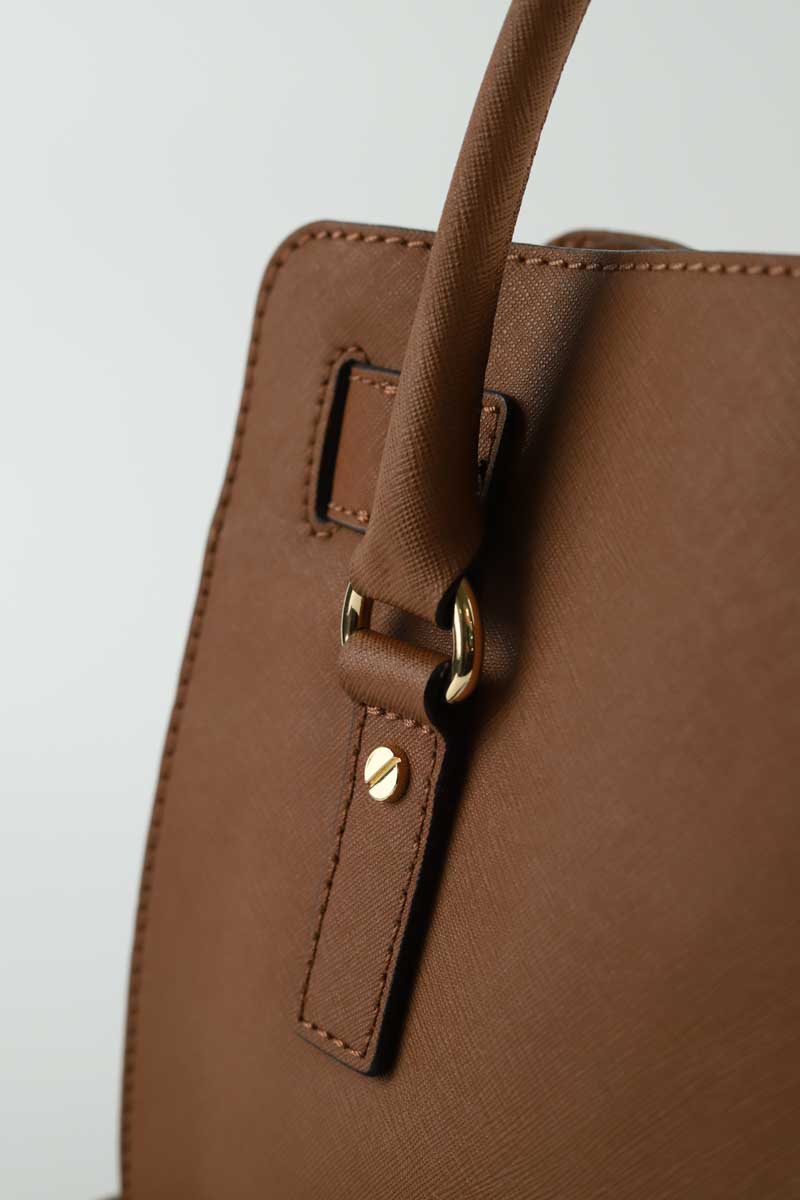 Sac à main Michael Kors Hamilton Marron